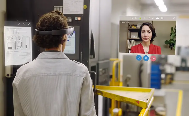 AR remote assistant app