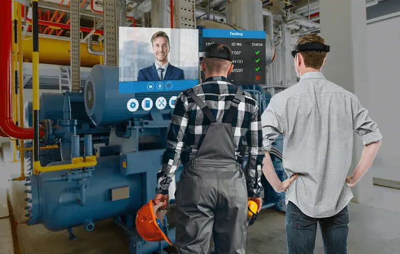 Augmented reality employee training