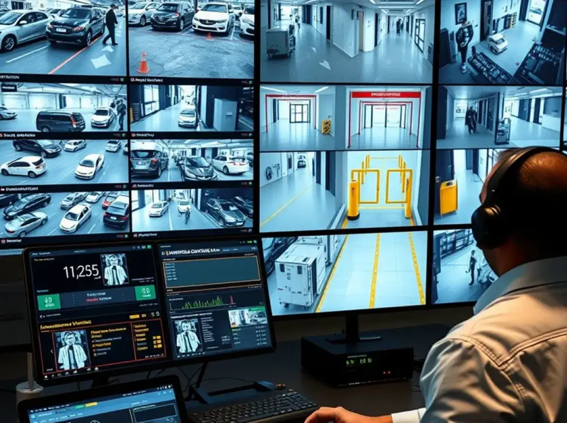 Computer vision for facility management