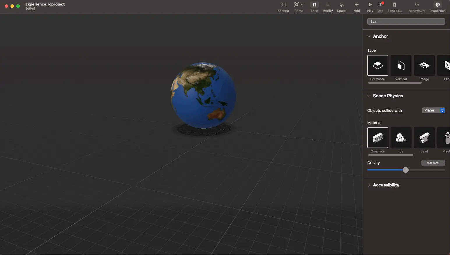 AR applications with realitykit