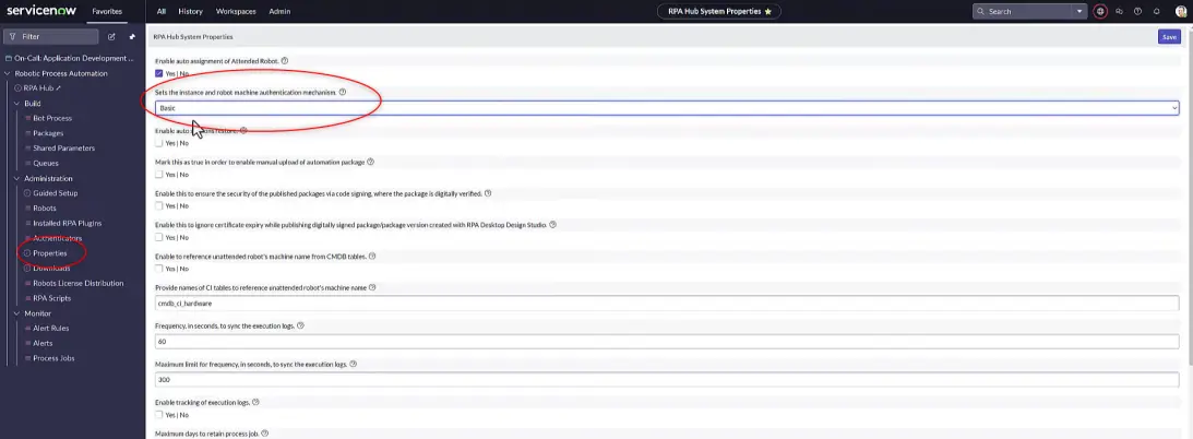 RPA hub plugin