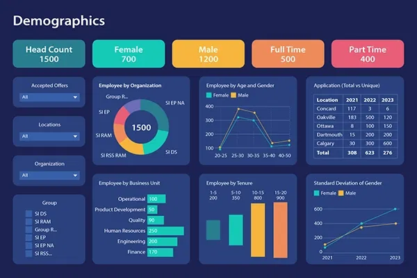 demographics dashboard