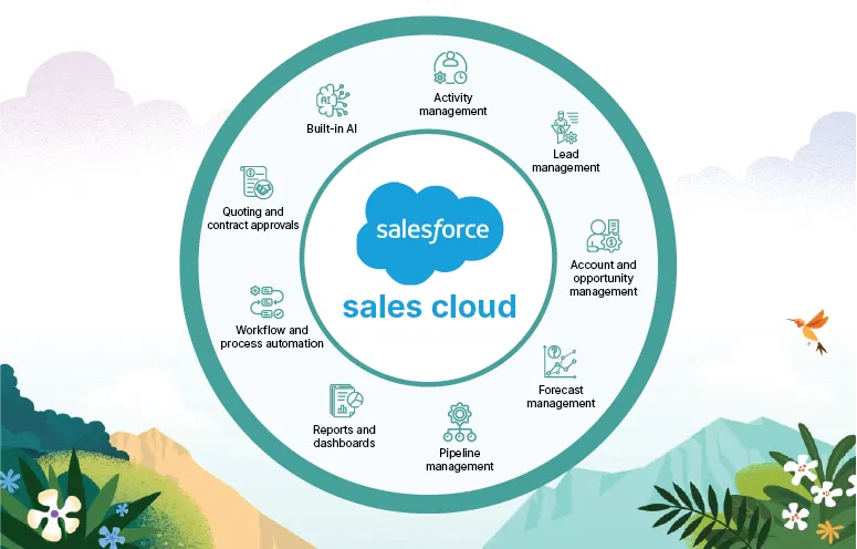 Salesforce Sales Cloud features