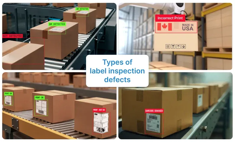 Label inspection types