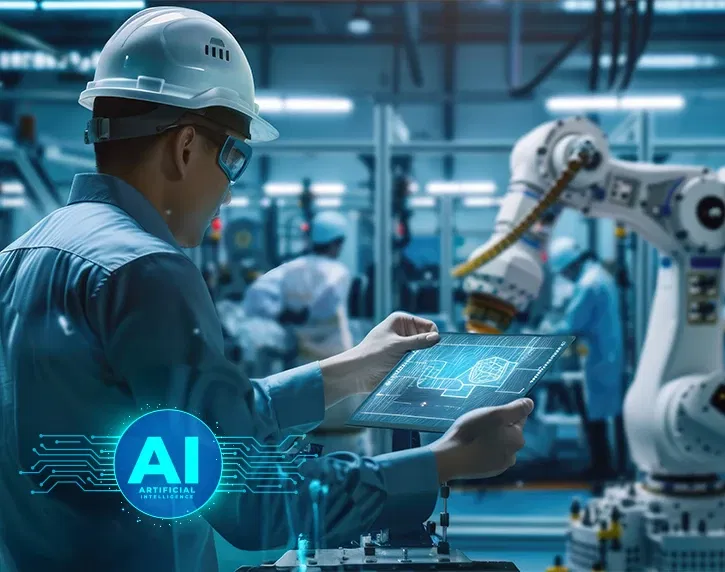 Introduction of AI and data manufacturing