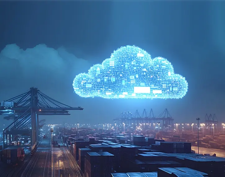 Cloud managed services in supply chain