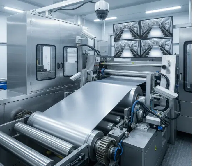 Large sheet inspection