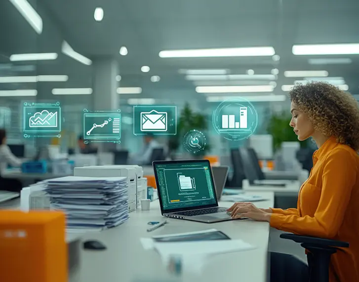 Front-office process automation